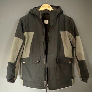 LANDS END SQUALL PARKS KIDS SIZE GREY 10/12